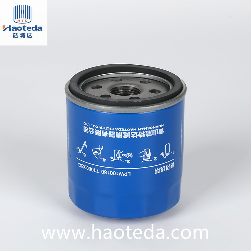 Haoteda LPW100180 Filtre de ulei metalice Piese auto de înaltă eficiență